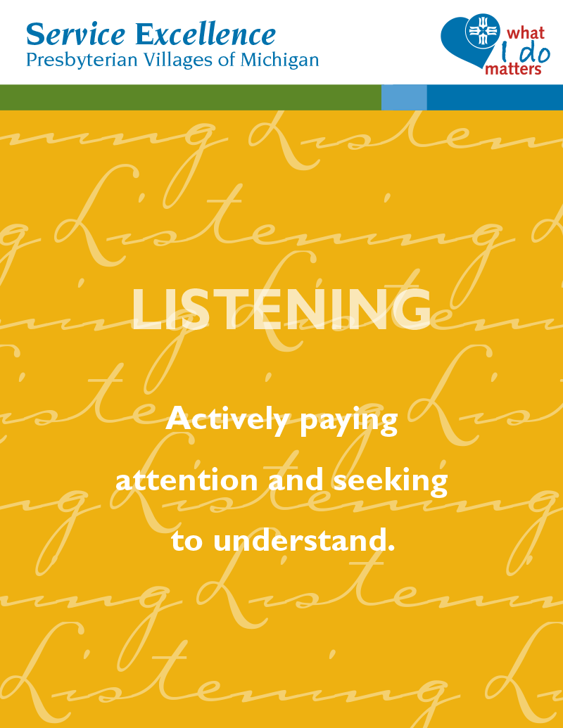 se listening graphic image